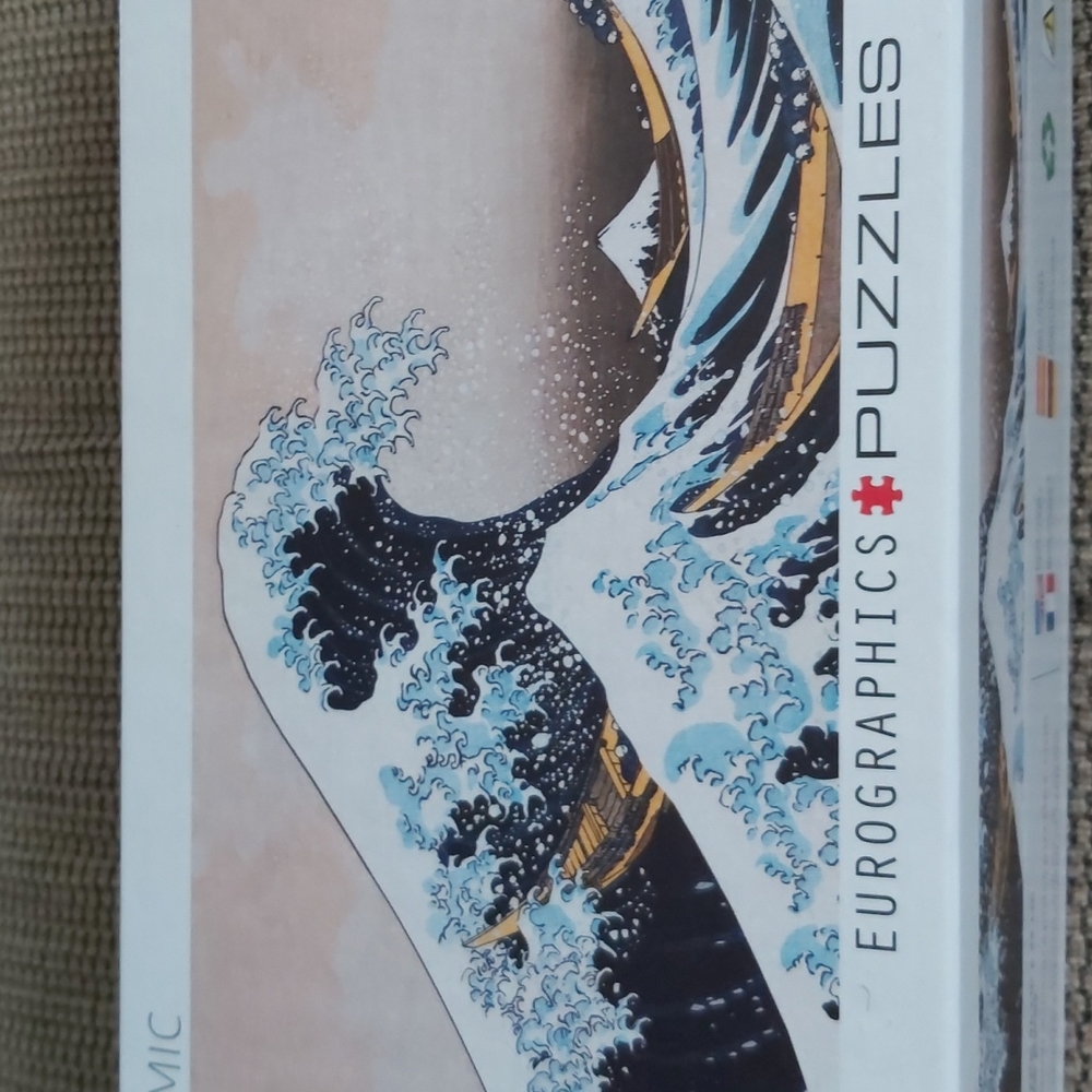1000pc Great Wave of Kanagawa Panoramic Puzzle
